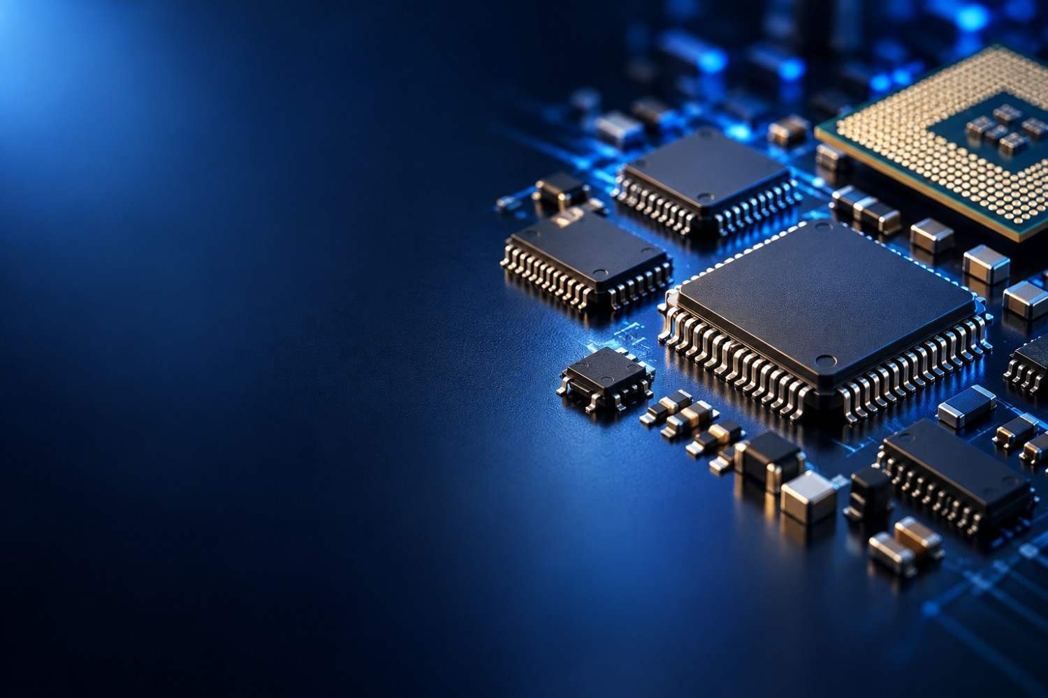 Electronic integrated circuits suppliers and exporters from India