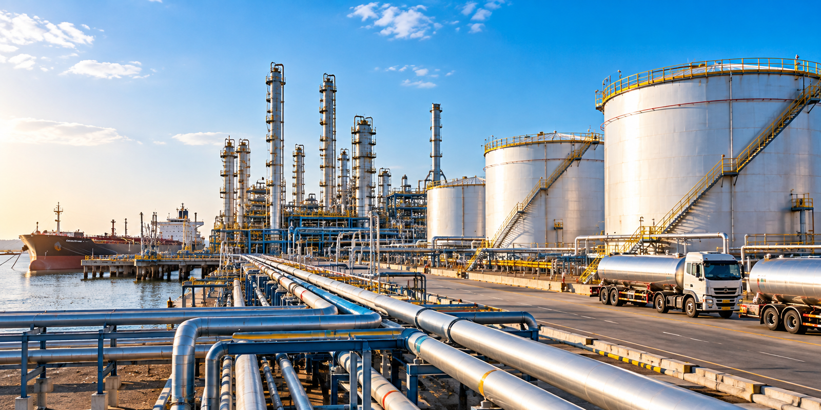 Petroleum oils / refined petroleum suppliers and exporters from India