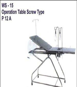 Operation Table Screw Type