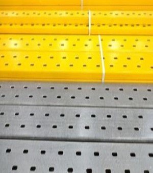 Yellow Perforated Cable Tray, Usage: Industrial, Color: Yellow