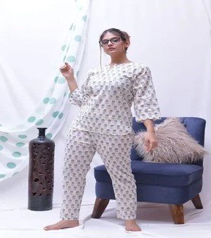 Girls Cotton Night Suit