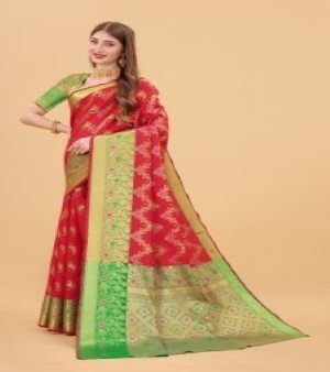 Soft Lichi Silk Saree