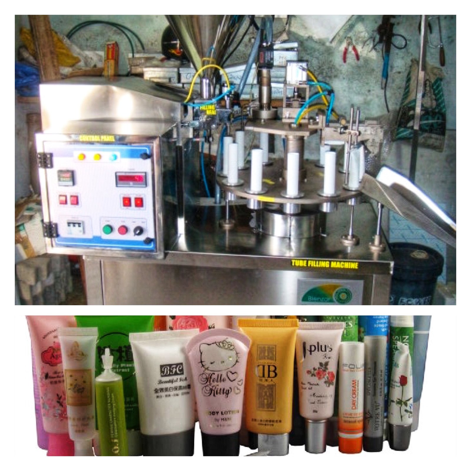 Plastic Laminated Tube Filling Sealing Machine