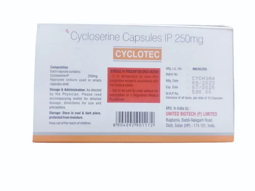Cycloserine 250 Mg Capsule
