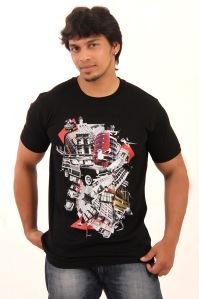Mens Digital Printed T-Shirt