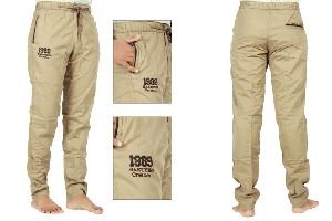 Mens Cotton Plain Track Pant