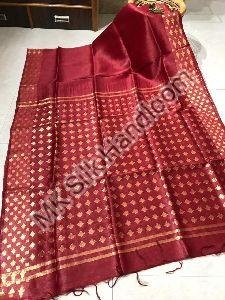 Pure Linen Silk Sarees