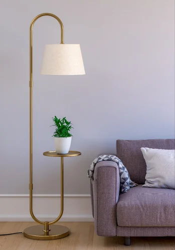 Modern Shelf Floor Lamp