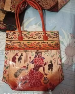 Leather Shopping Bag