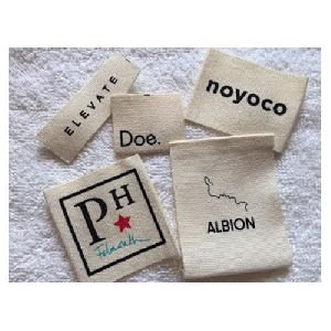 Cotton Printed Label