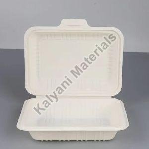 600 ML Corn Starch Clamshell