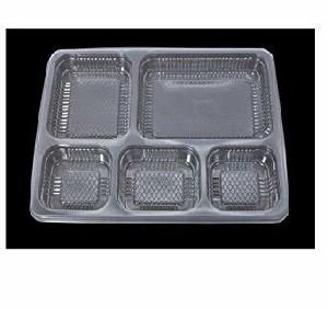 5 Compartment Meal Tray