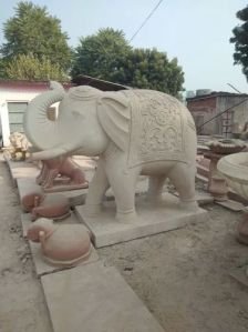 Sandstone Animal Statue