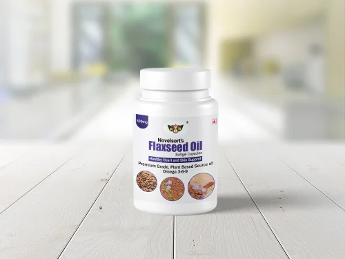 Flaxseed Oil Soft Gel Capsules
