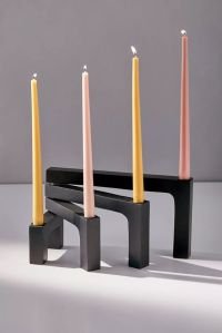 IRON CANDLE HOLDER