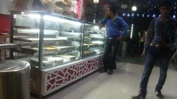 Glass Sweet Display Counter