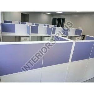Color Coated Office Workstation