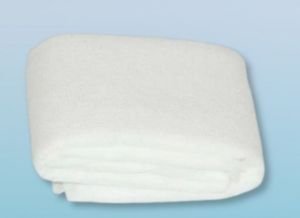 White Plain Woven Cotton Fabric, for Clinic, Hospital, Feature