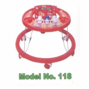 6 Wheels Baby Walker