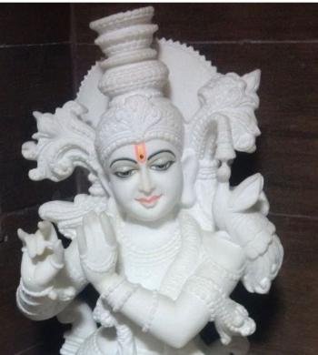 Marble Krishna Statue
