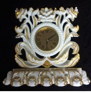 Marble Table Clock