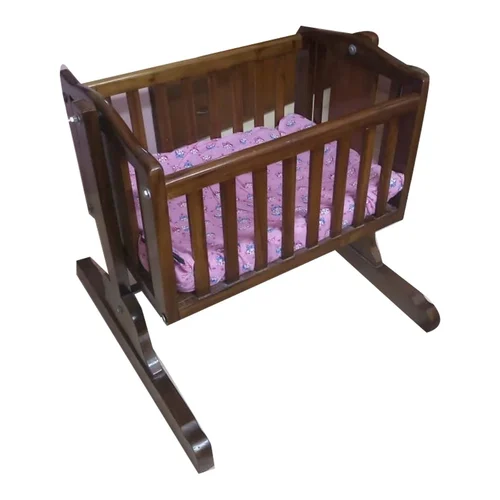 wooden baby cradle swing