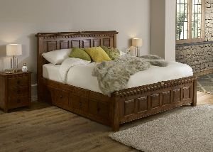 Antique Wooden Bed