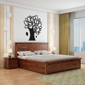 Wooden Double Bed