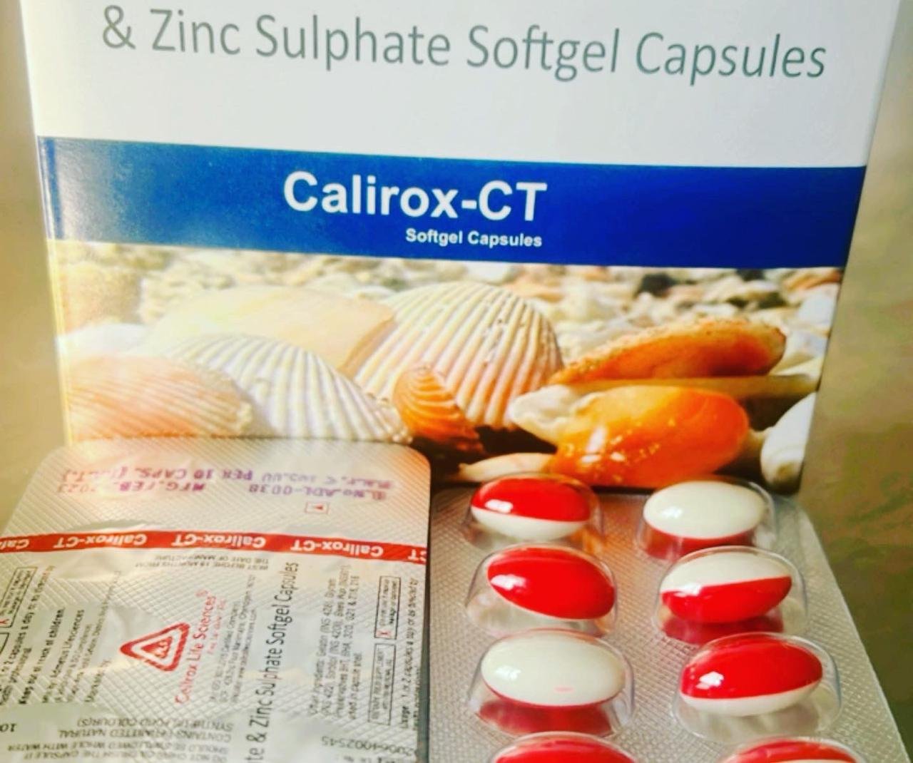 Zinc Sulphate Softgel Capsules