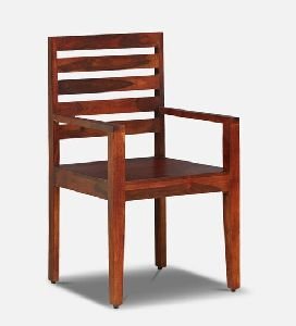 Wooden Armrest Chair