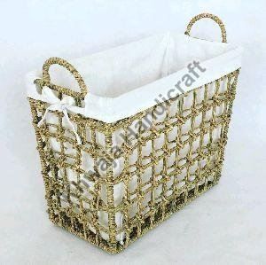Jute Hamper Basket