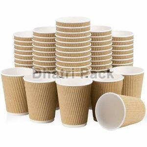 210ml 7oz Single White Paper Cup