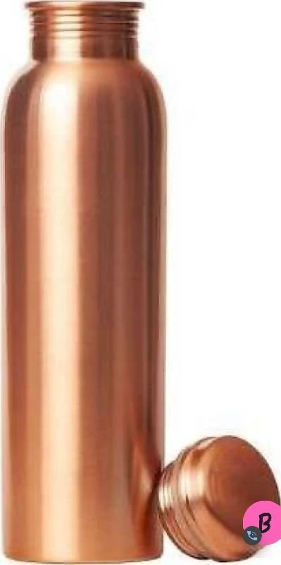 1 Liter Lacquer Finish Copper Water Bottle