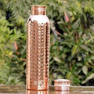 Hammered Copper Water Bottle