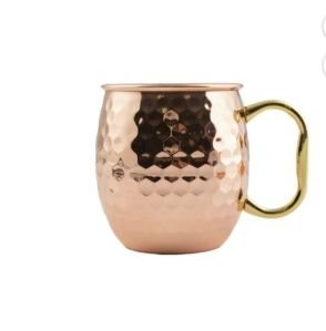 Copper Hammered Mule Mug