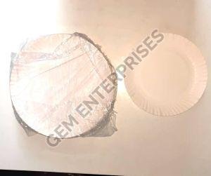 Plain Round 6 Inch ITC Paper Plate