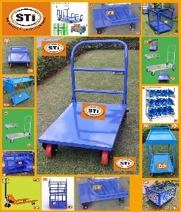 foldable platform trolley