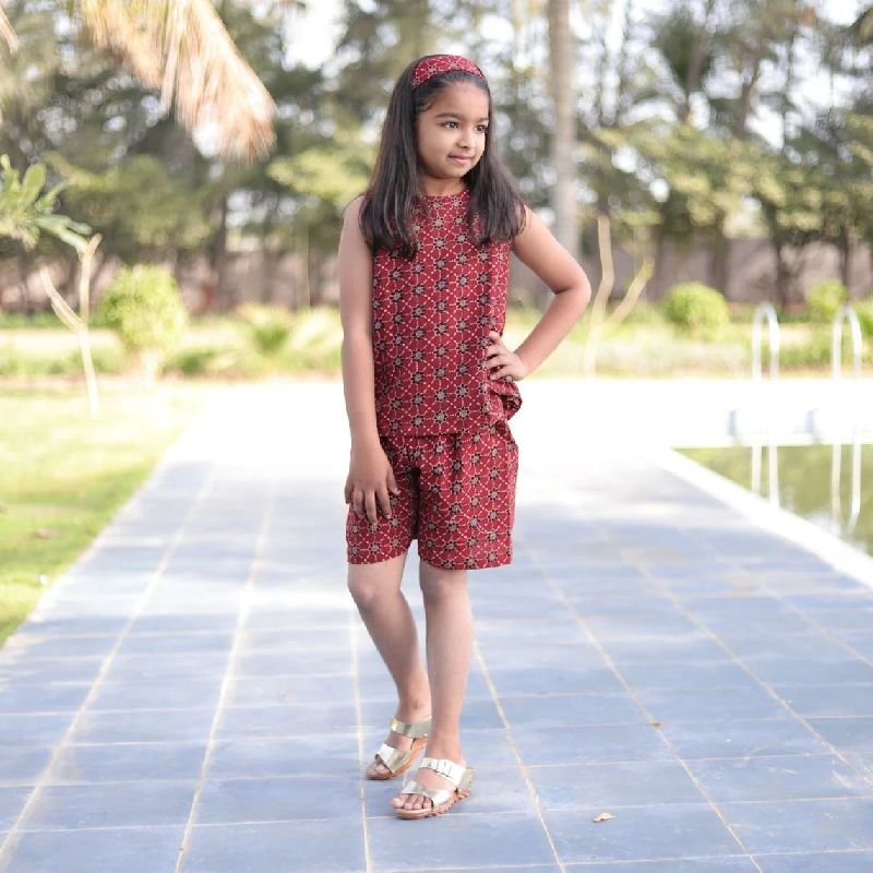 Girls Top And Short Set