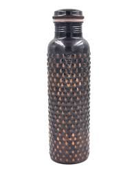 ANTIQUE DIAMOND COPPER BOTTLE