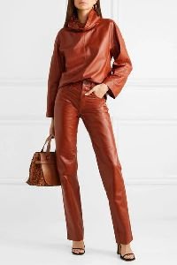 Women Leather Trousers
