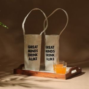 Canvas Bottle Printed Cover