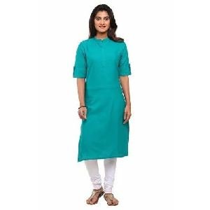 Plain Cotton Kurti