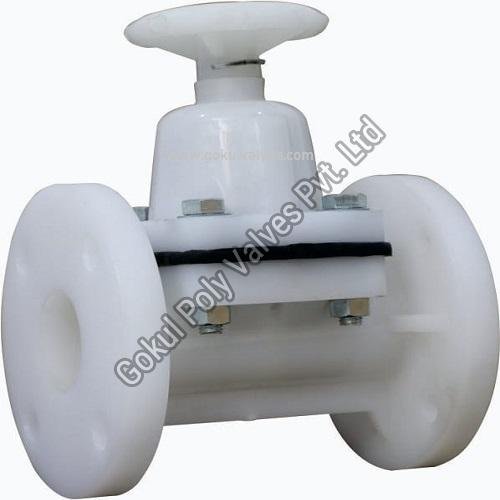 Flange End PP Diaphragm Valve