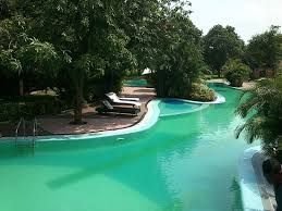 Water Body, Color: Green and Blue