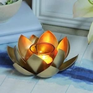 Iron T-light Candle Holder, Material : Iron