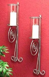 Glass Candle Stand - 04, Use for : Keeping candle
