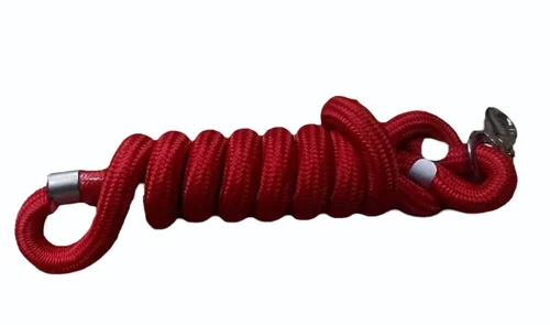Red Nylon Rope Leash