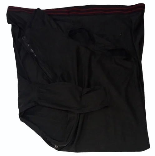 Black Lycra Horse Hood Blanket