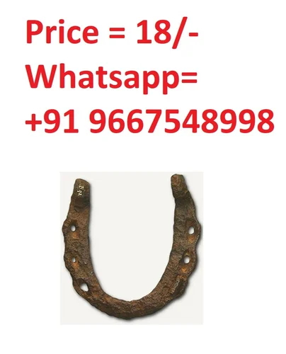 Metal Black Horse Shoe Naal