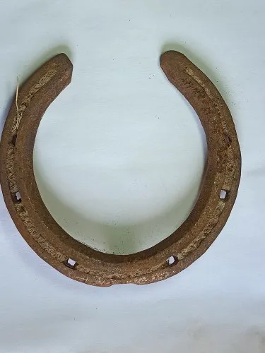 Brown Mild Steel Black Horse Shoe Kale